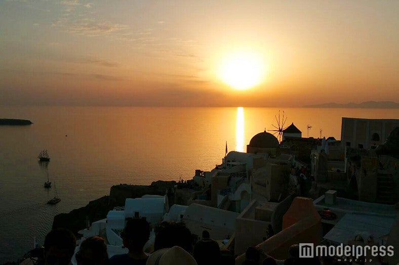 夕暮れのサンセットも感動の美しさ