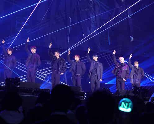 BE:FIRST、横浜アリーナ立ち感無量 力強いダンス&ボーカルで場内圧倒<バズリズムLIVE 2021>