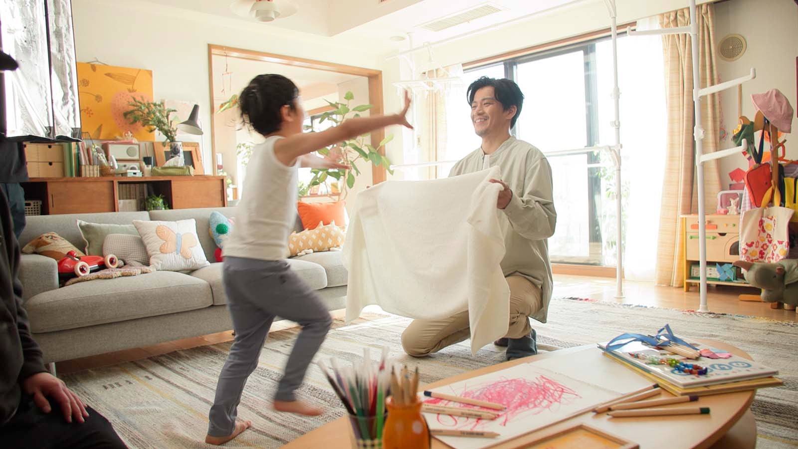 小栗旬 CMメイキング・インタビューより（提供写真)