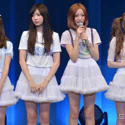 「mer fes」にてライブパフォーマンスを行ったSilent Siren(左から)あいにゃん、ひなんちゅ、すぅ、ゆかるん