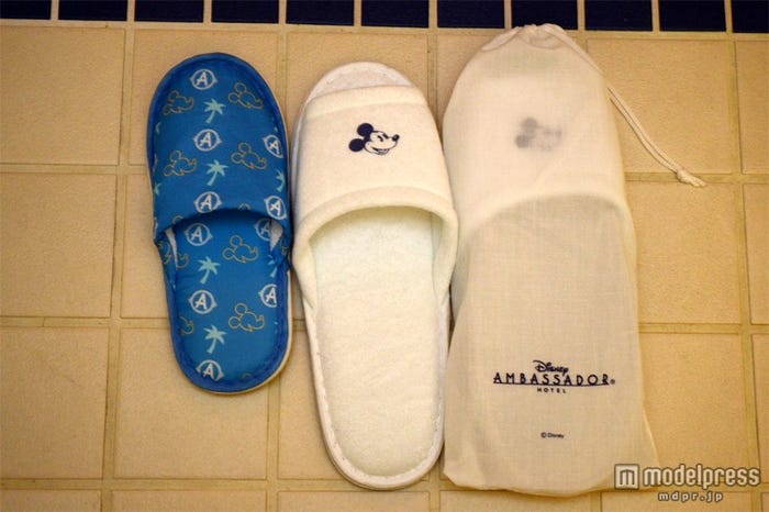 ディズニーアンバサダーホテルのスリッパ