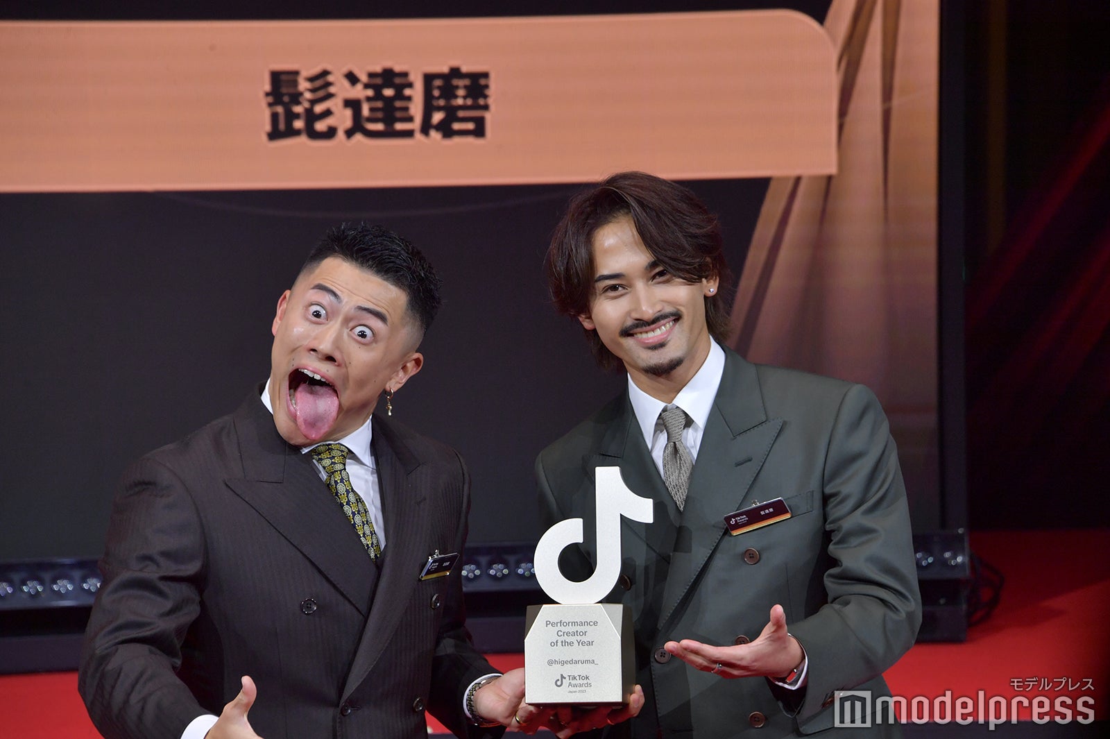 髭達磨（C）モデルプレス