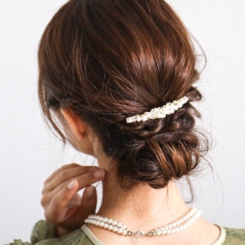 結婚式のお呼ばれヘアセット特集 マナーを意識したおすすめトレンドヘアをご紹介 モデルプレス