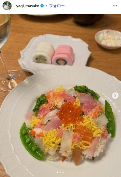 八木麻紗子Instagramより