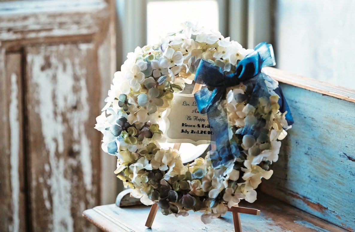 落ち着いたトーンがお洒落（「ゼクシィ」5月号より）