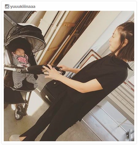 次女・茉叶菜ちゃん（左）の成長を実感／I木下優樹菜Instagramより