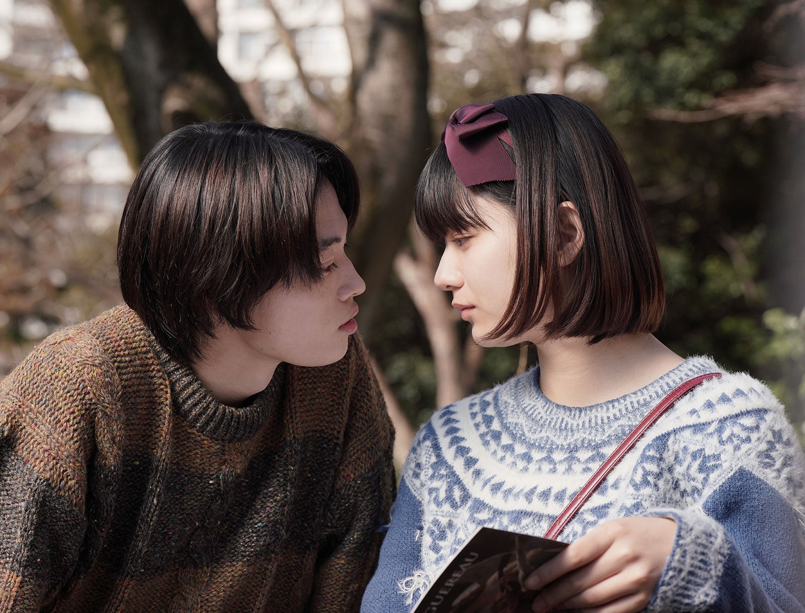 窪塚愛流、蒔田彩珠（C）嶽本野ばら／小学館／「ハピネス」製作委員会