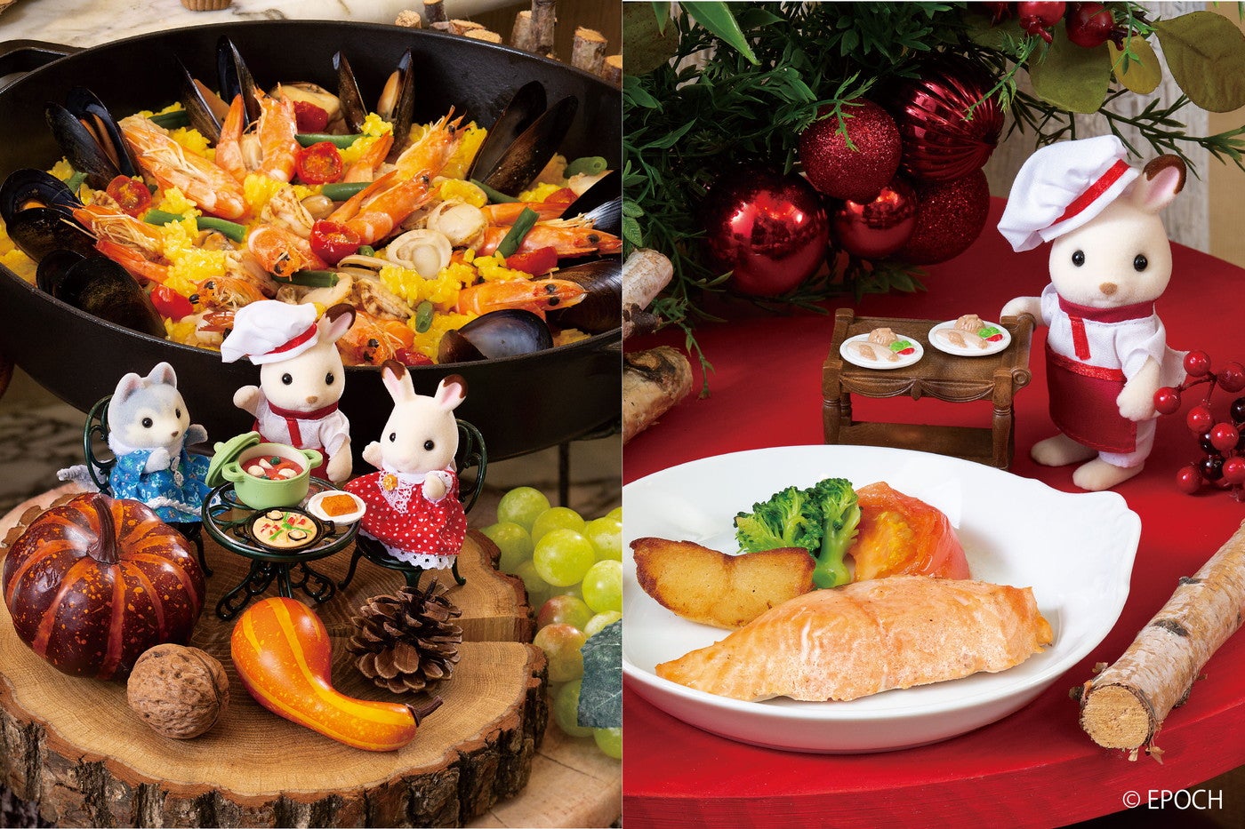 ランチブッフェ with シルバニア森のキッチン／画像提供：京王プラザホテル