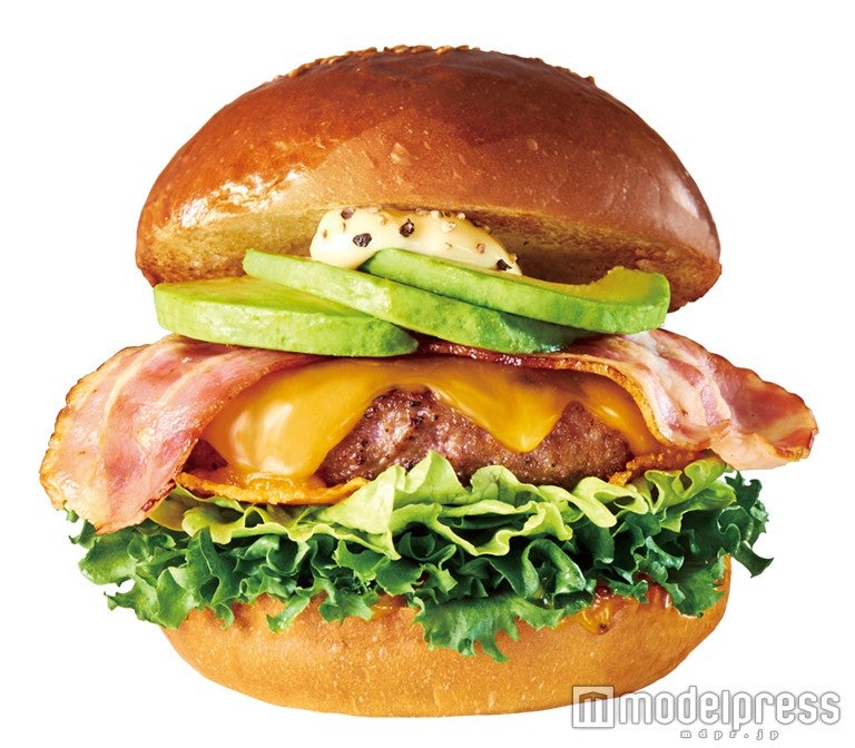 ベッカーズの「ザ★ABCバーガー」／画像提供：ジェイアール東日本フードビジネス株式会社