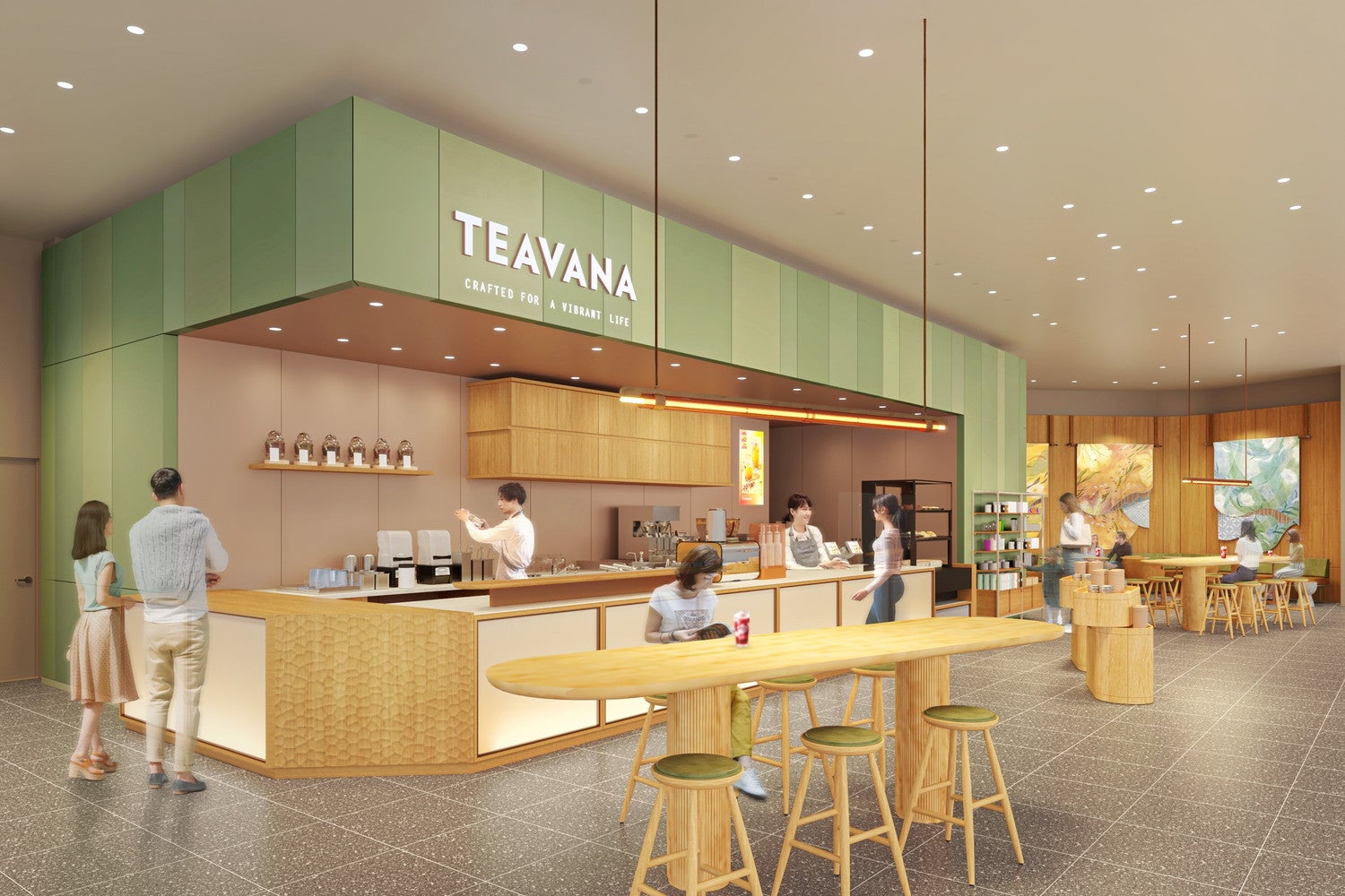 スターバックス コーヒー 越谷イオンレイクタウン kaze 2階カフェプラザ店／画像提供：スターバックス コーヒー ジャパン