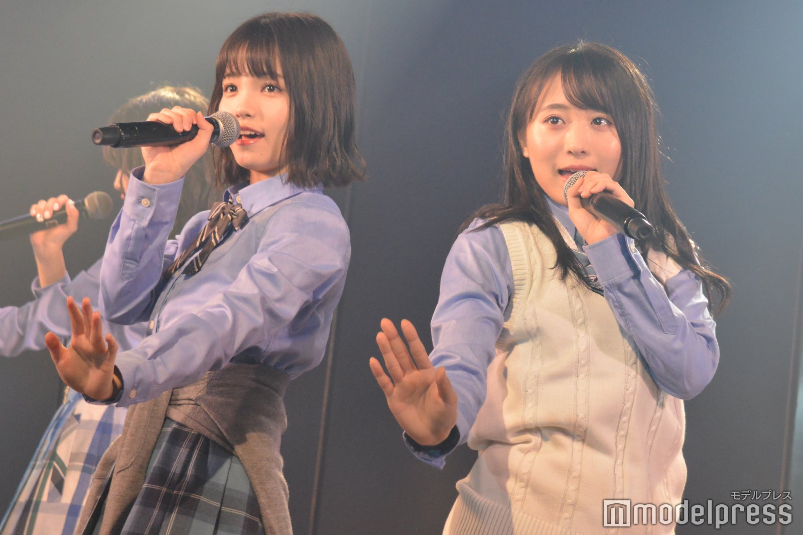 高橋彩音、坂口渚沙／AKB48チーム8「その雫は、未来へと繋がる虹になる。」公演 （C）モデルプレス