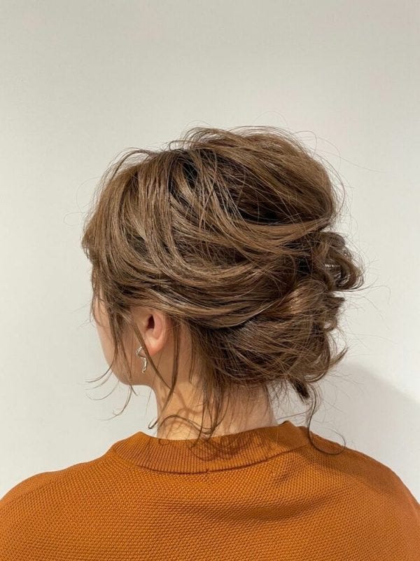 21冬のヘアアレンジ集 デート 女子会まで冬服に似合う髪型をレングス別に モデルプレス