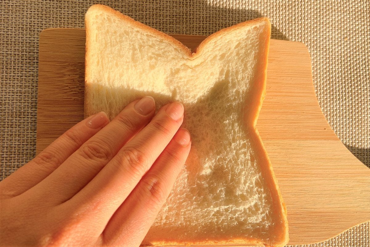 とろとろ卵のトースト