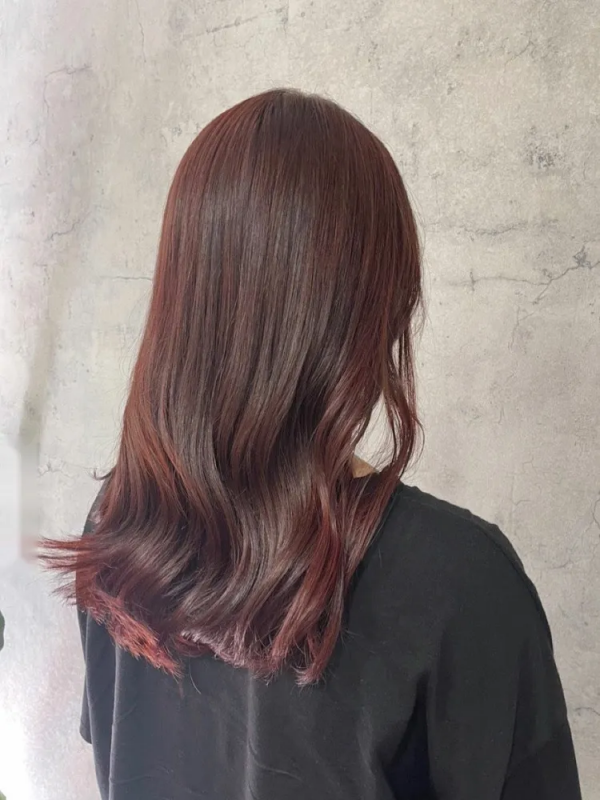 22最新 赤系髪色カタログ ブリーチなしでできるカラーも モデルプレス