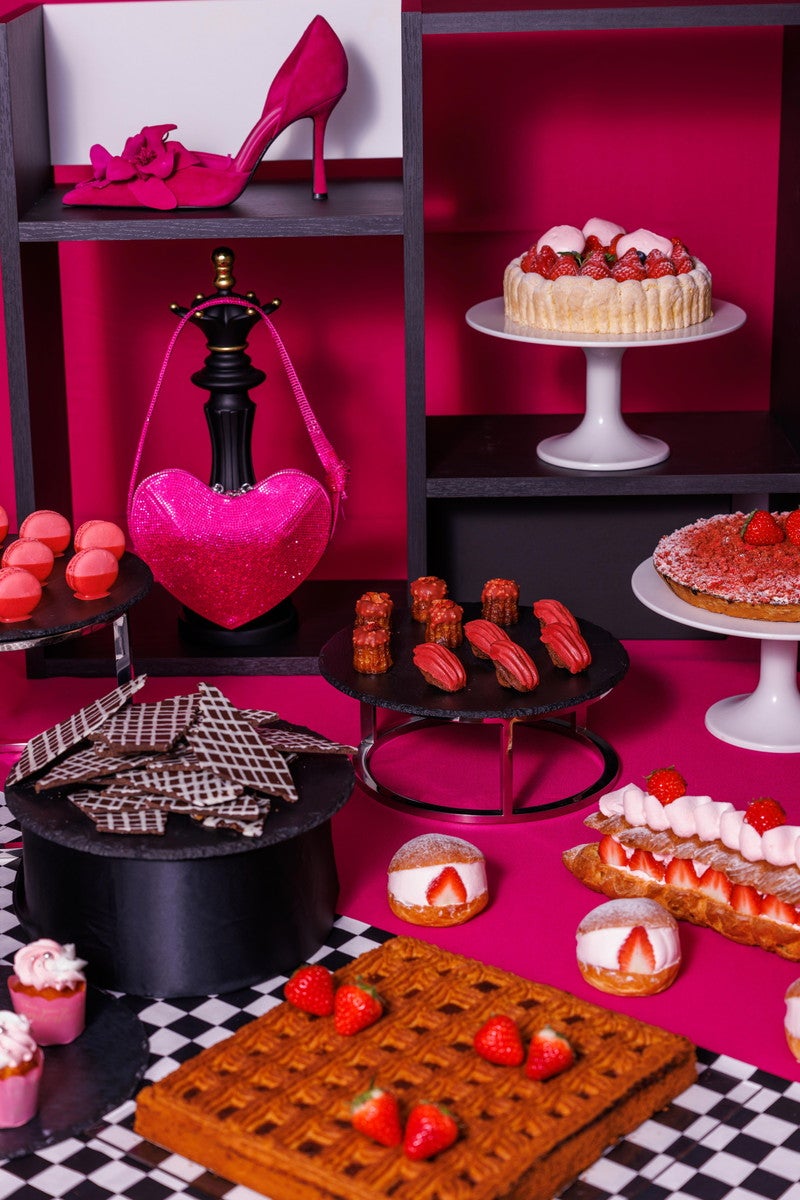 「CRUSH ON PINK」ストロベリースイーツビュッフェ／画像提供：コンラッド大阪