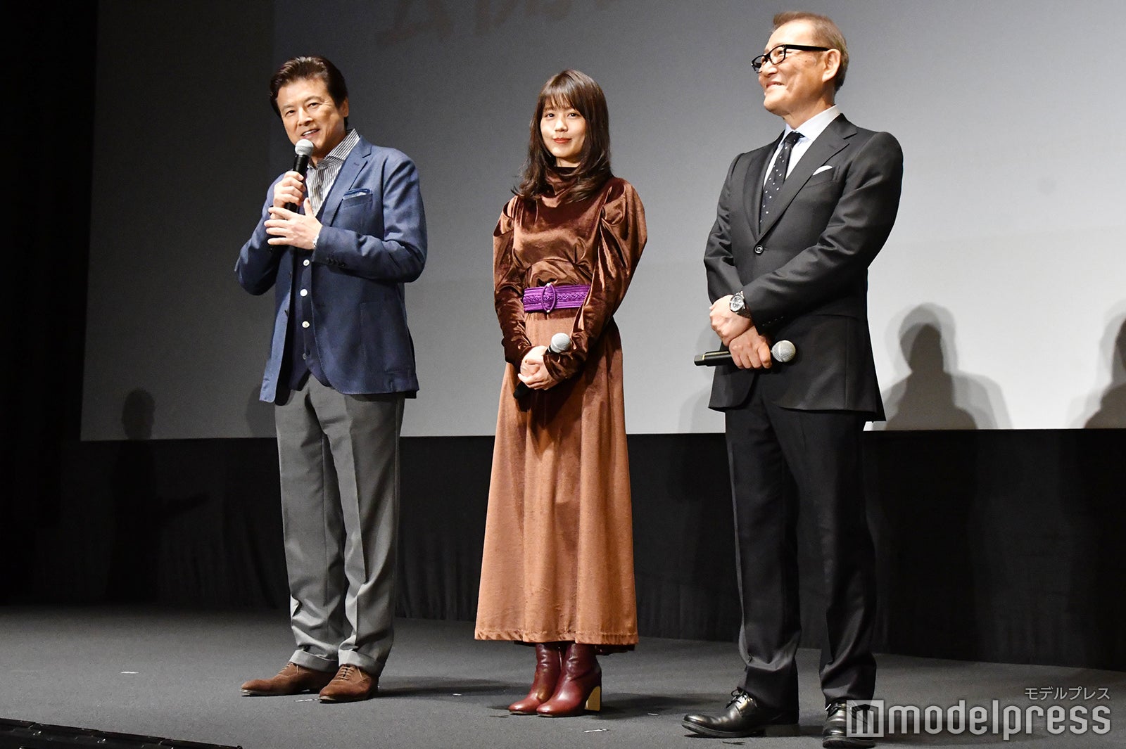 三浦友和、有村架純、國村隼（C）モデルプレス