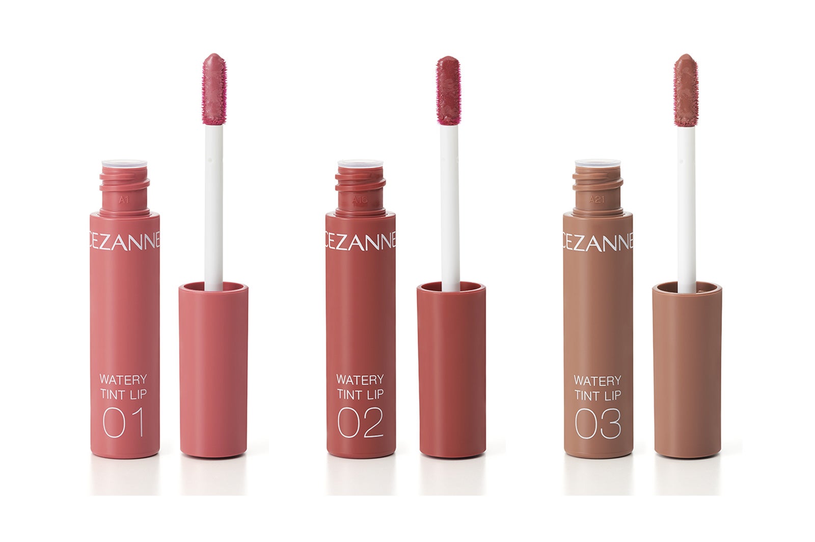 【セザンヌ】濡れツヤティントリップ新登場 色移りしにくくマスクメイクにも