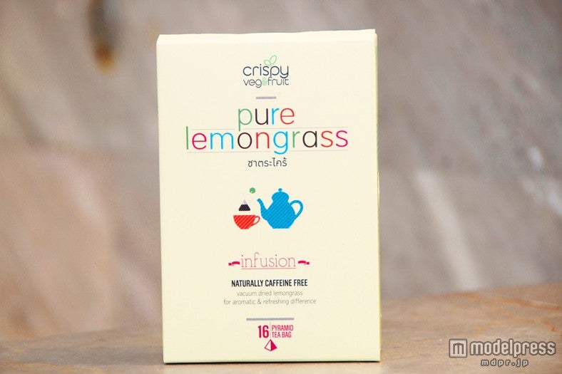 「CRISPY VEG & FRUIT」のお茶