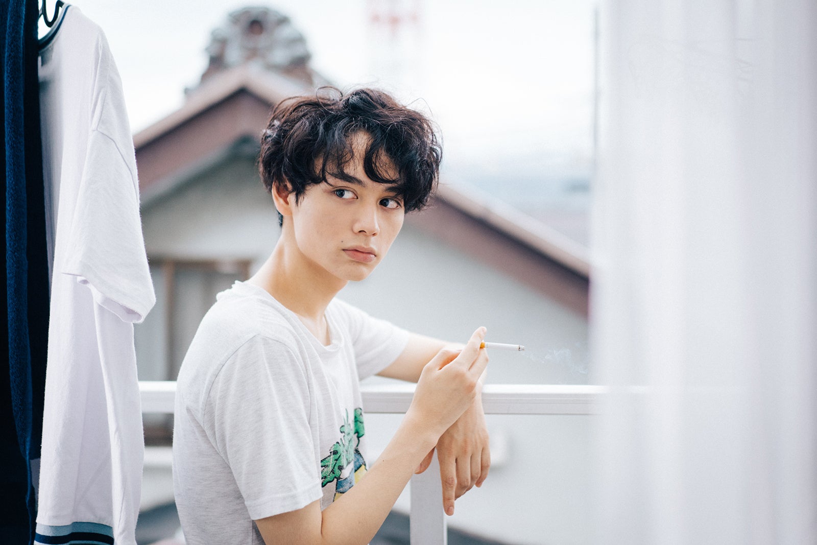 川合ルイ「「恋愛ドラマな恋がしたい～Kissing the tears away～」第1話（C）AbemaTV, Inc.