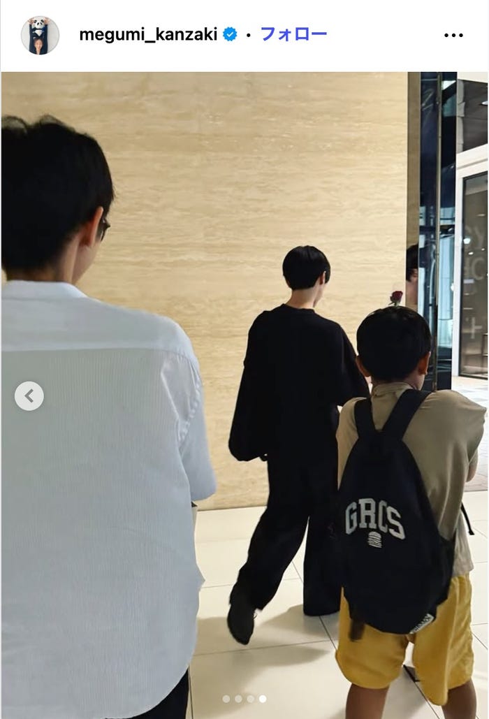 神崎恵 Instagramより