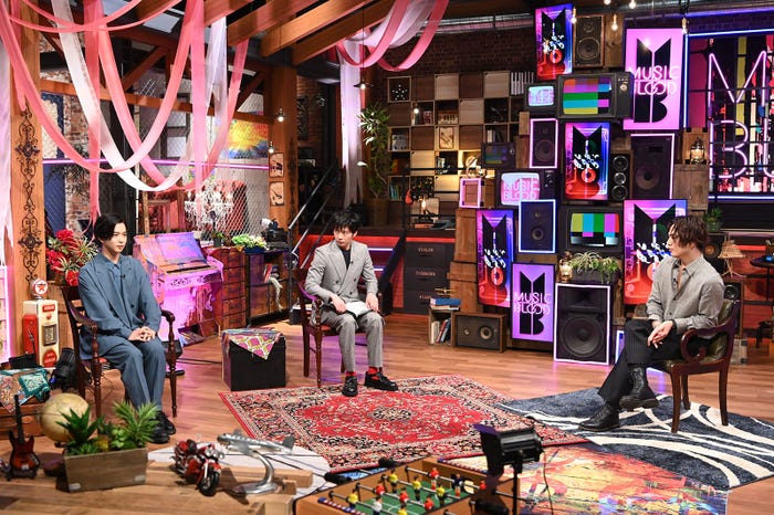 千葉雄大、田中圭、登坂広臣(C)日本テレビ