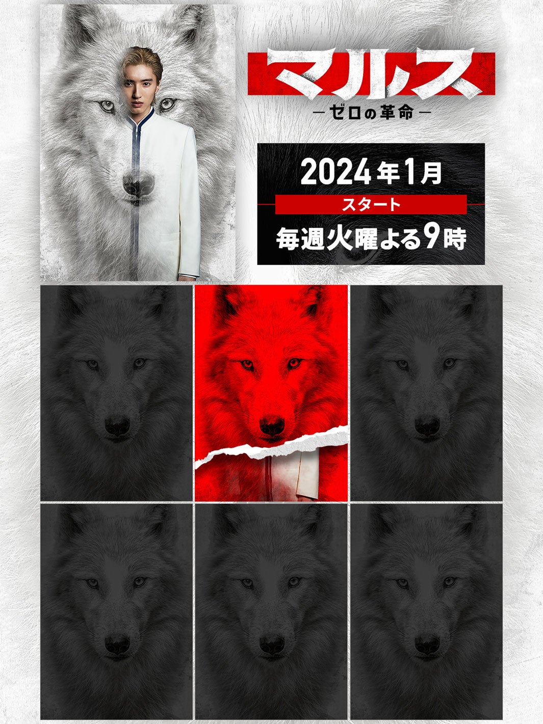 なにわ男子・道枝駿佑主演「マルス-ゼロの革命-」キャスト6日