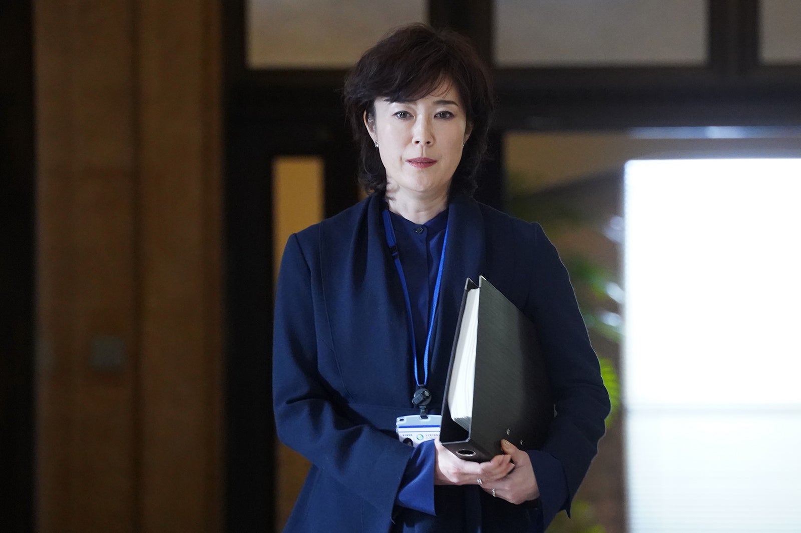 寺島しのぶ／「競争の番人」第1話より（C）フジテレビ