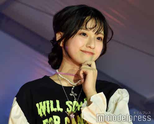 「TGC AUDITION 2023」グランプリ・入江日奈子、ミニスカ×タイツで美脚チラリ デビュー7ヶ月で堂々ランウェイ<OKINAWA COLLECTION 2023>