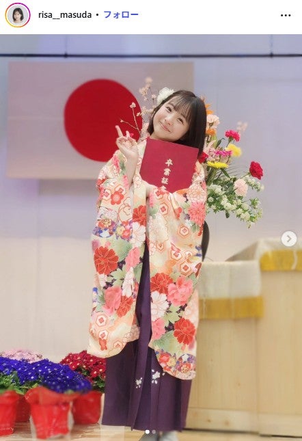 増田梨沙Instagramより