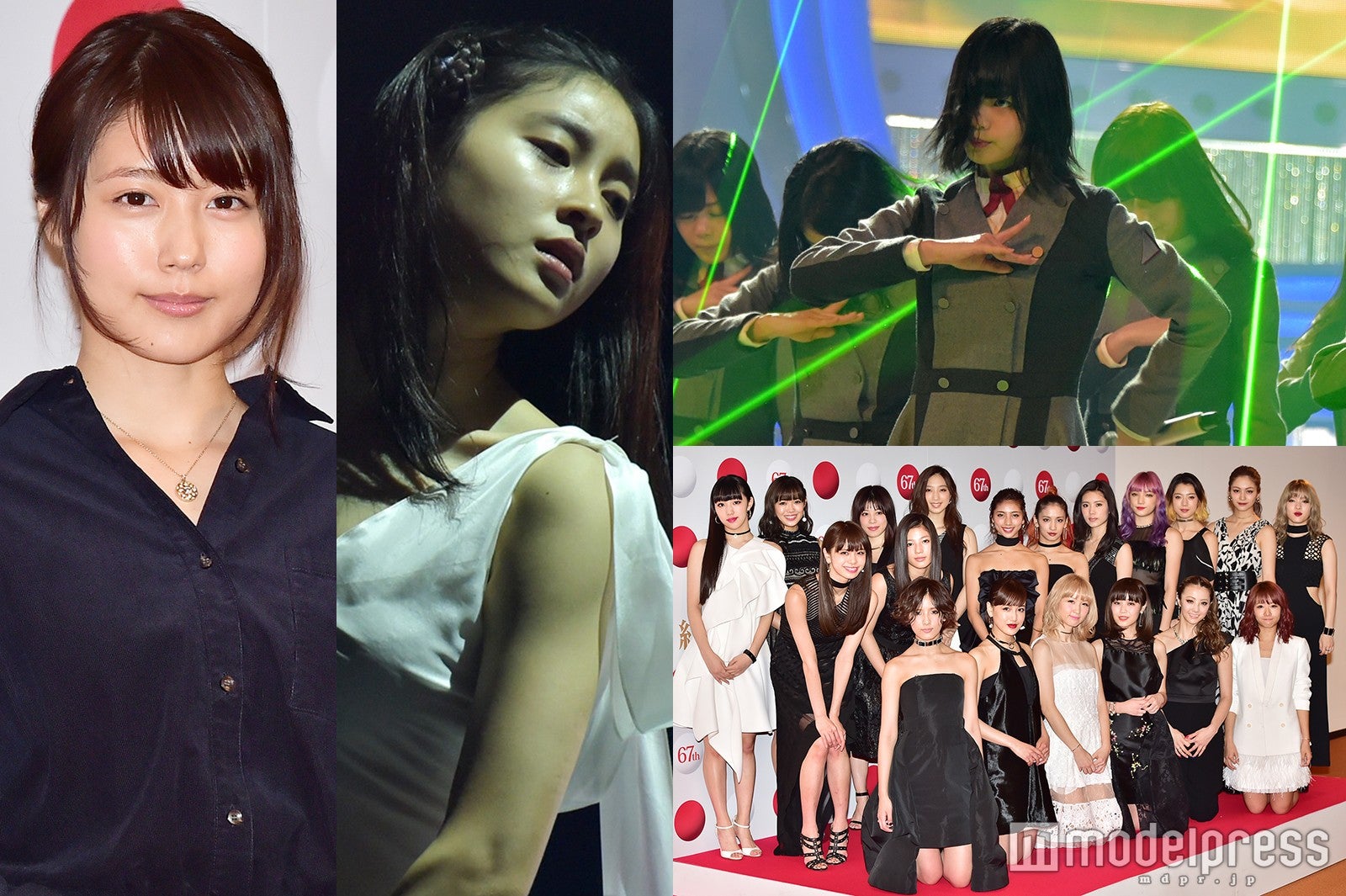 嵐、有村架純ら登場、土屋太鳳が舞い踊り、E-girls・欅坂46のステージも「紅白」リハーダル＜2日目まとめ／写真特集＞