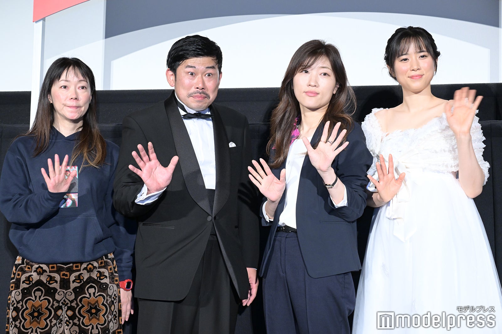 大九明子監督、岡野陽一、ヒコロヒー、河邑ミク（C）モデルプレス