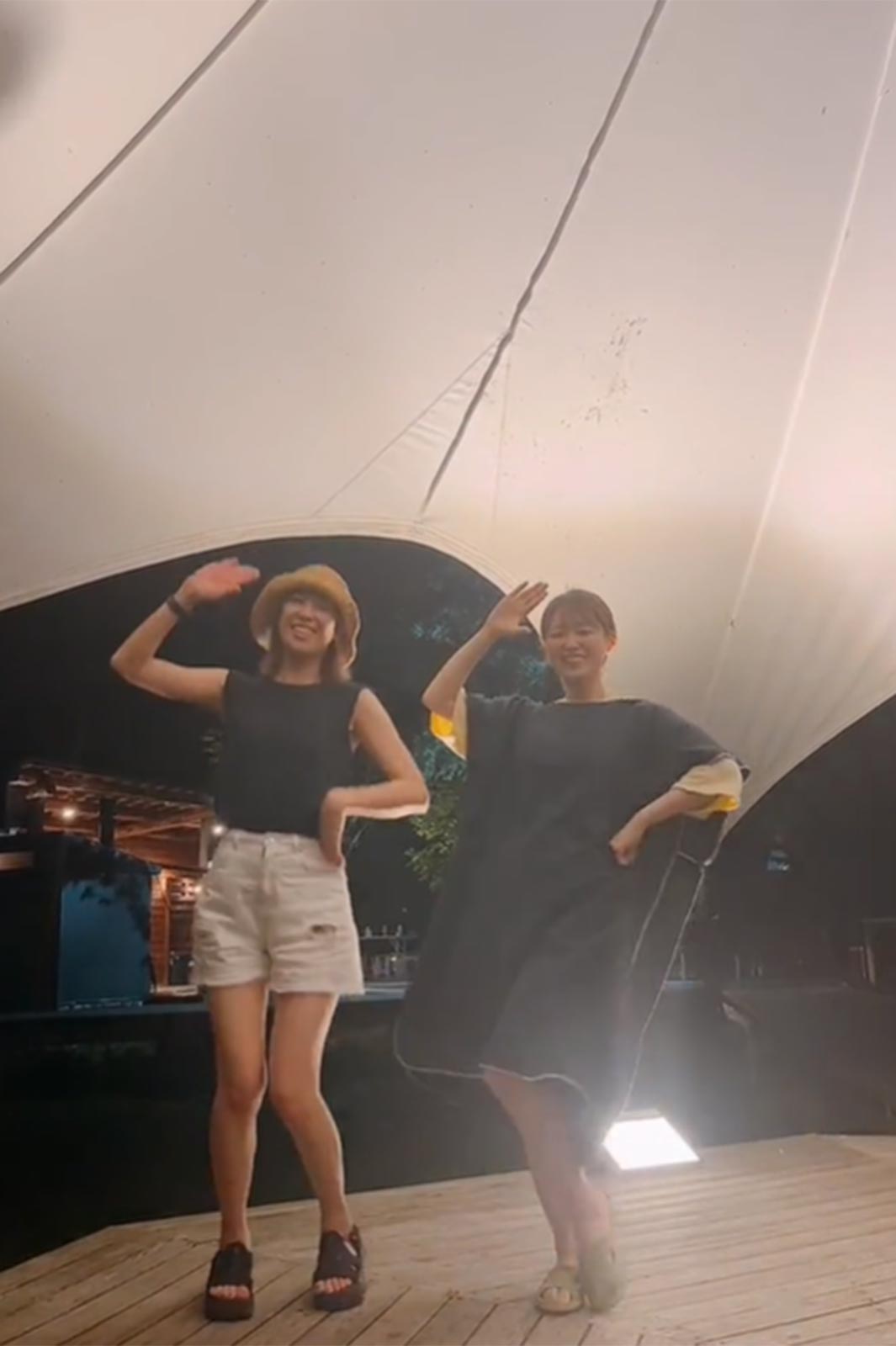 高山一実TikTokより