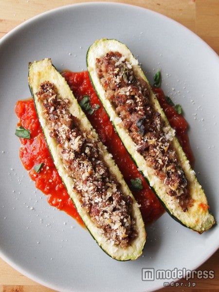 ズッキーニのボート～ローマ風～