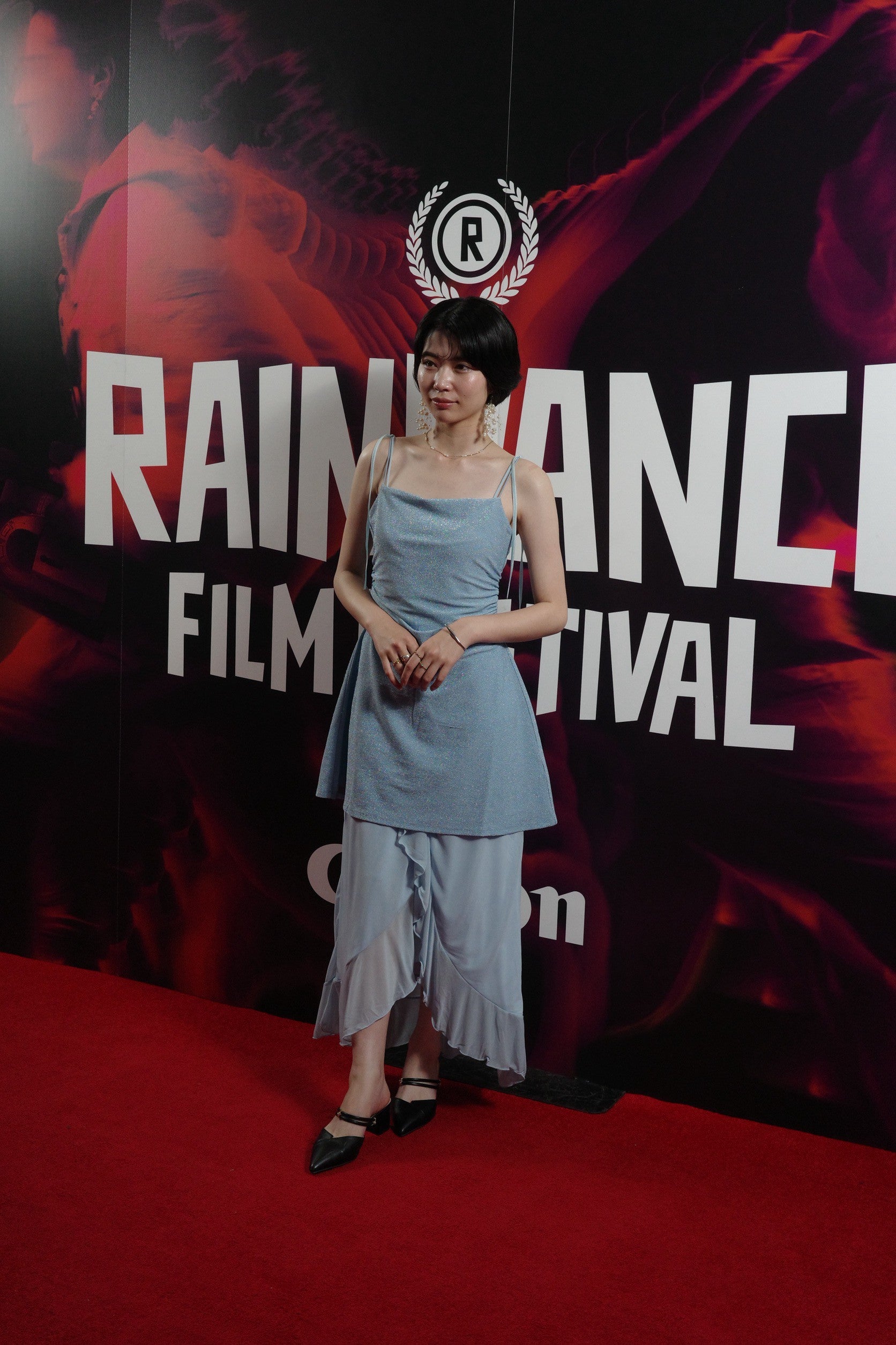 レインダンス映画祭に登壇した葵うたの（提供写真）