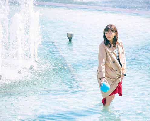 リアルOLも参考になる!川口春奈の“トレンチ”着回しコーデに注目<九月の恋と出会うまで>