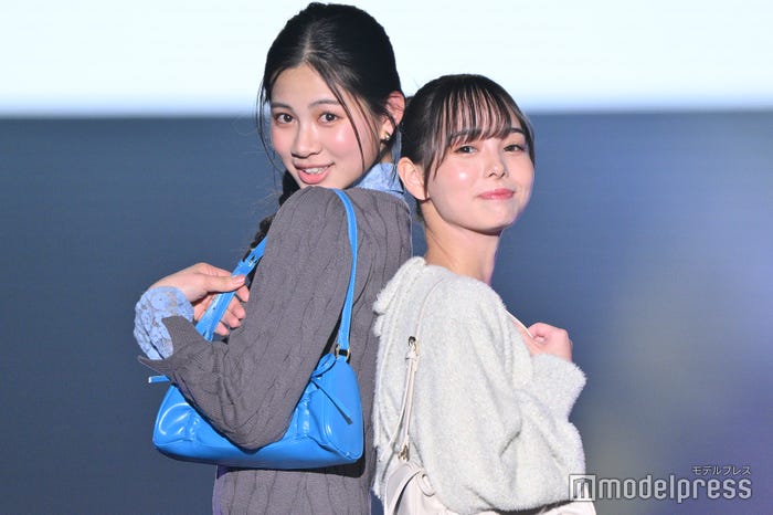 菊池陽奈乃&西平芽生(C)モデルプレス