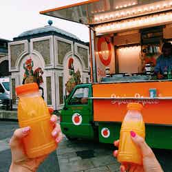 フレッシュなオレンジジュース/画像提供:所属事務所