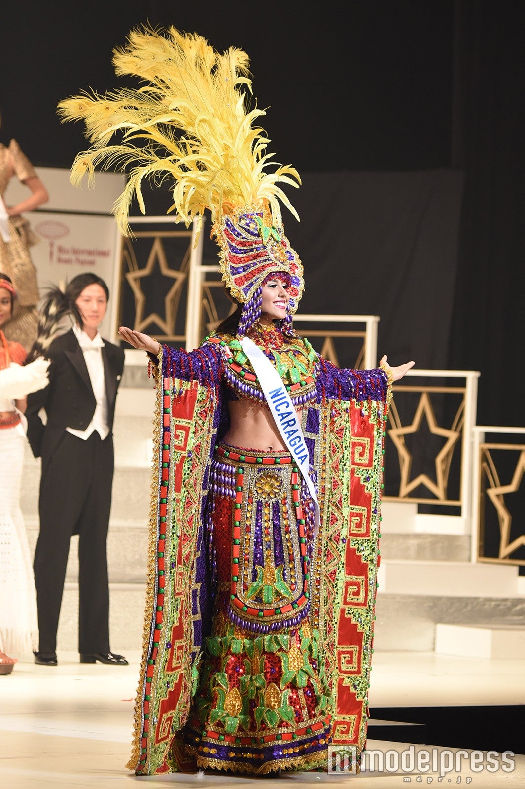 ミス・ナショナルコスチューム：ニカラグア代表　ブリアニー・チャモロさん