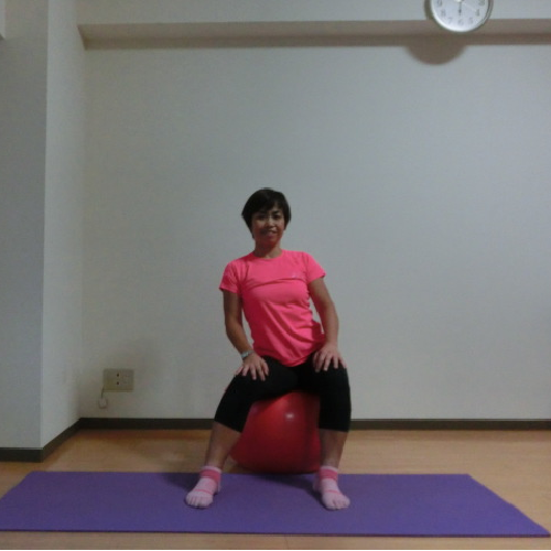 バランスボールを使ったながらエクササイズ