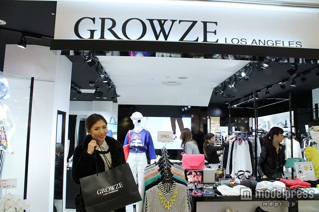 「GROWZE」ルミネエスト新宿店のオープンに駆けつけた今井華