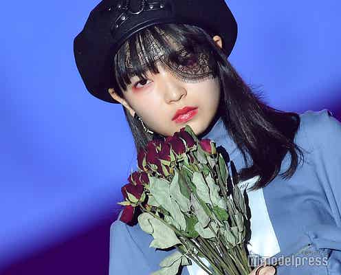 田中芽衣、ダークな魅力発揮 世界観に引き込まれる<関コレ2018A/W>