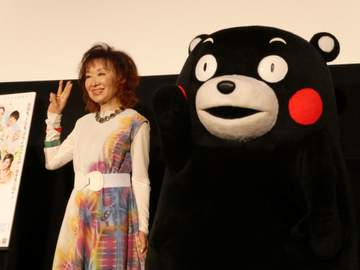 くまモン＆大物女優2人がスリーショット！実は熊じゃなかった「よく勘違いされるんですけど…」衝撃の事実