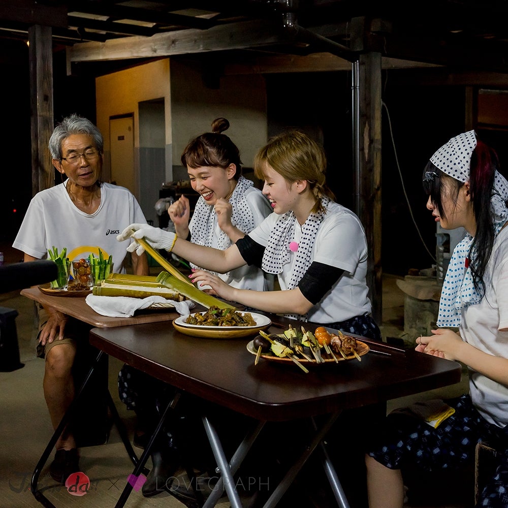 古民家で昔ながらの和食作りに挑戦（写真提供：MBS）