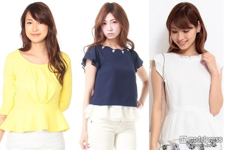 大人レディの必需品♡ペプラムトップス3選