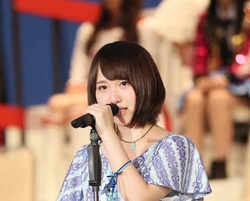 チーム4キャプテン高橋朱里、初選抜入りで涙「認めてもらいたいという一心だった」<第8回AKB48選抜総選挙>