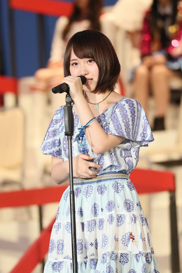 チーム4キャプテン高橋朱里、初選抜入りで涙「認めてもらいたいという一心だった」<第8回AKB48選抜総選挙>(C)AKS