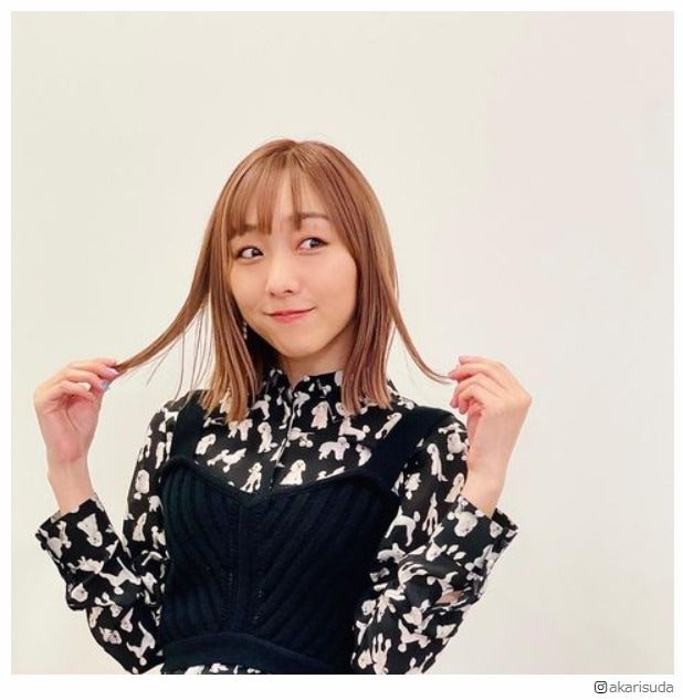 SKE48須田亜香里、10cmヘアカットで雰囲気ガラリ ピンクベージュボブに「綺麗」「真似したい」と絶賛の声