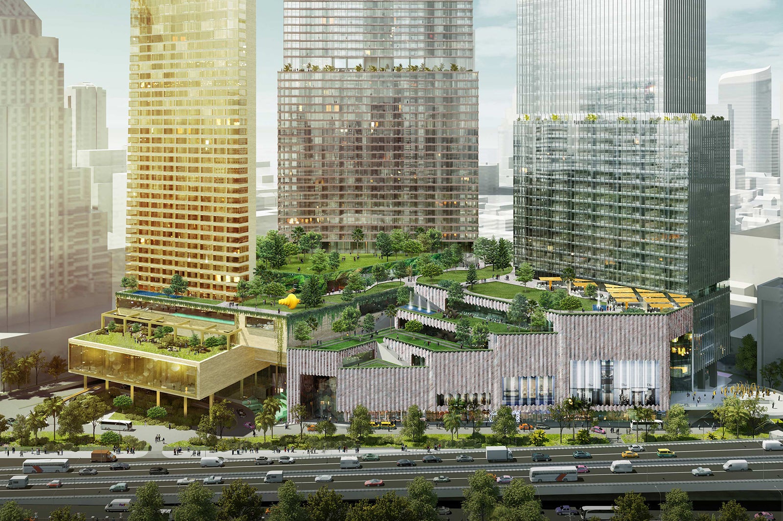 「デュシットセントラルパーク」タイにショッピング施設、ホテル併設の新ランドマーク建設へ