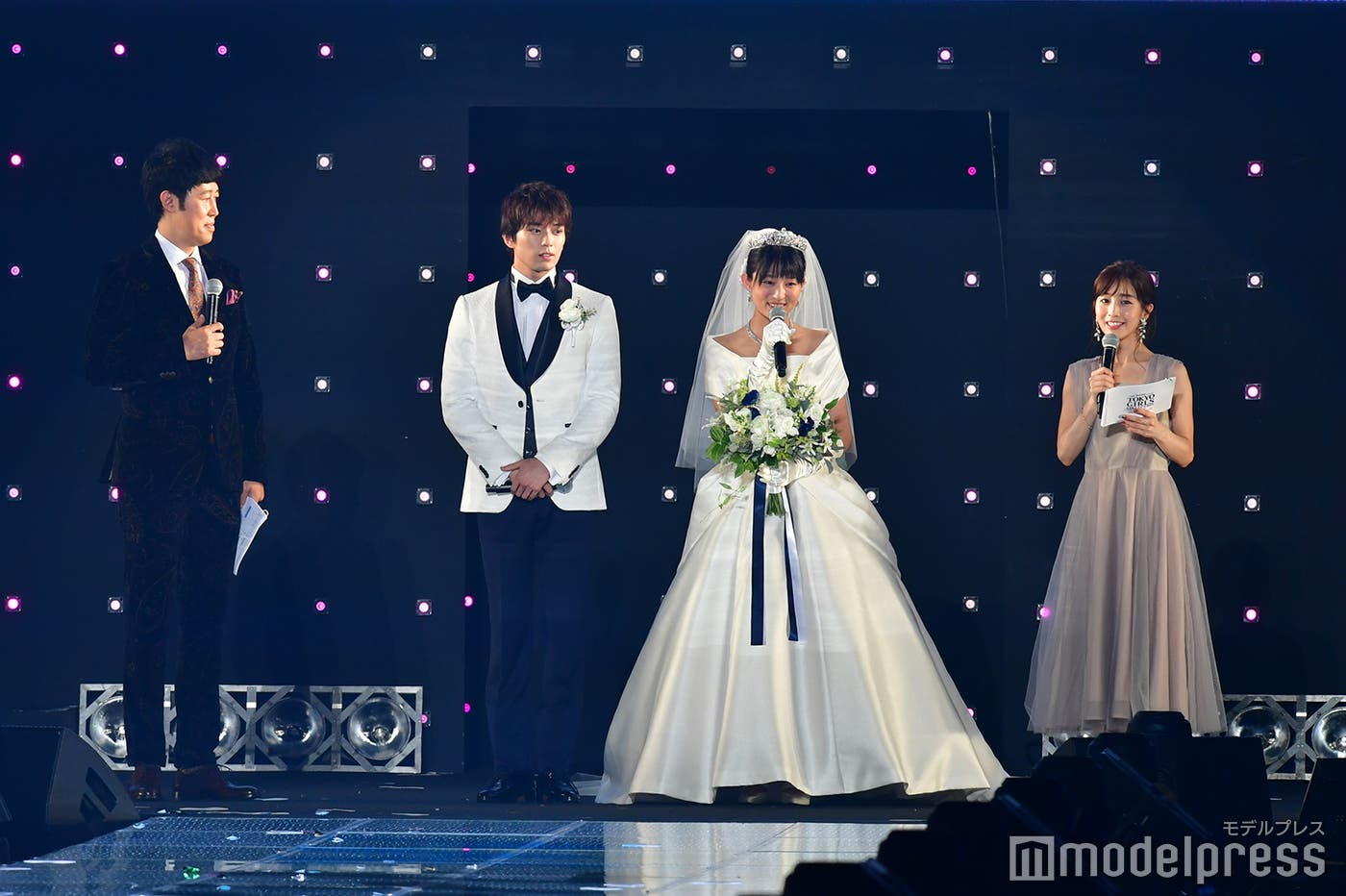 「マイナビウエディング」ステージの様子(C)モデルプレス