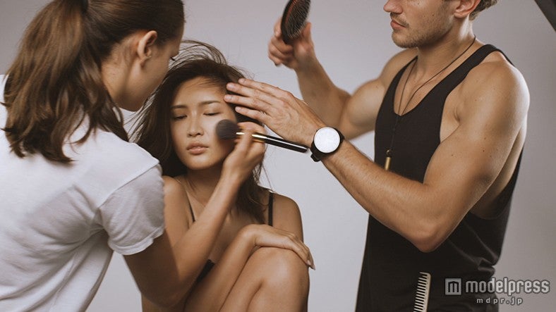 紗栄子／メイキングムービーより